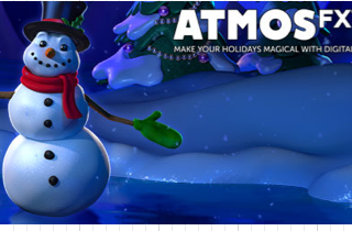 AtmosFX Enchanted Snowman