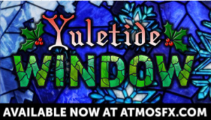 AtmosFX Yuletide Window